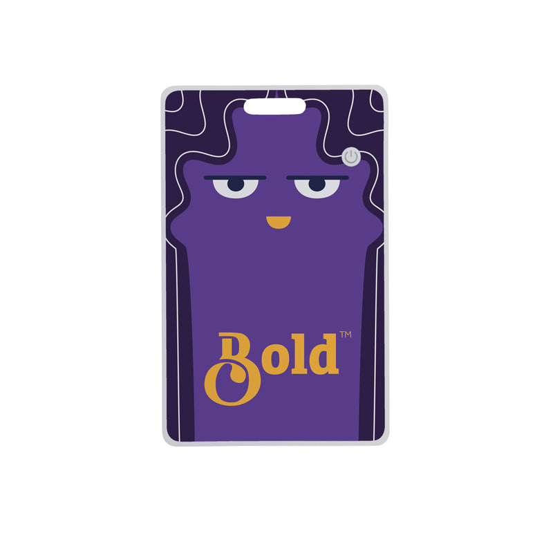 Load image into Gallery viewer, XD Collection Findit RCS ultra-thin rechargeable finder card for phones and tablets, shown lying flat with a sleek design.
