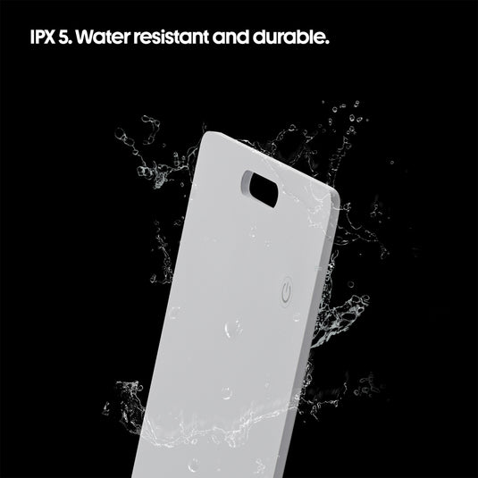 XD Collection Findit RCS plastic ultra-thin rechargeable finder card for phones and tablets, shown in the image.