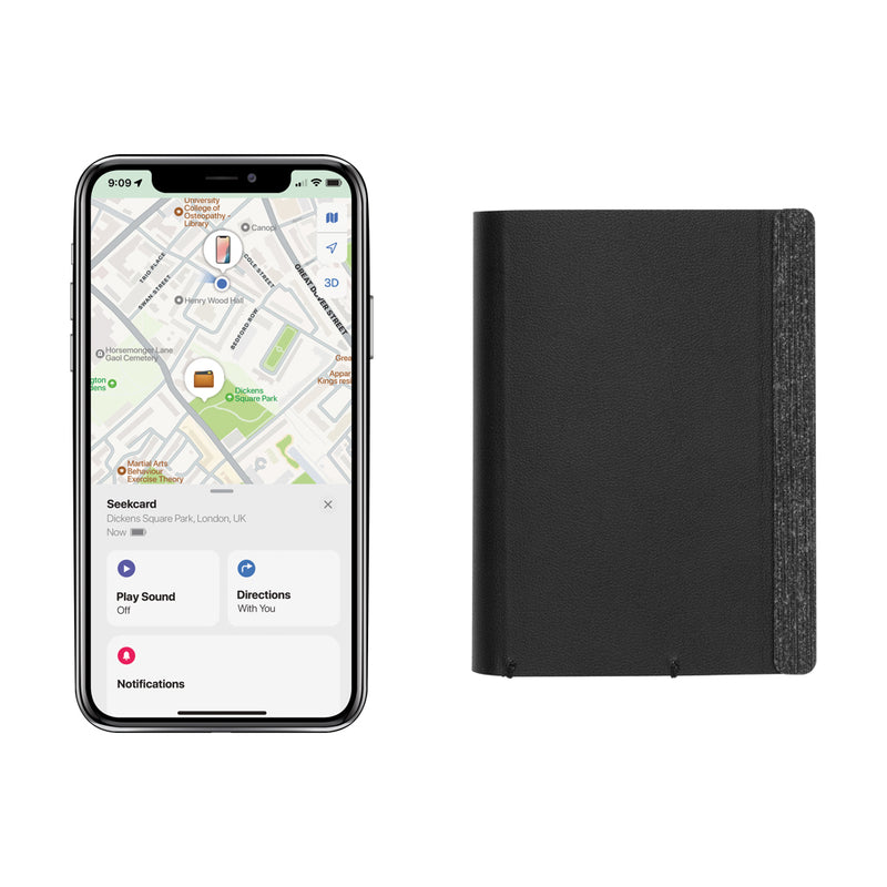 Load image into Gallery viewer, XD Collection Seekcard RCS polyester card wallet for phones and tablets, featuring worldwide locating functionality.
