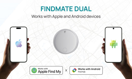 Findmate Dual RCS recycled plastic item finder IPX 5 - Custom Wood Designs Findmate Dual RCS recycled plastic item finder IPX 5 made from [material] –  [use_case] | Custom Wood Designs