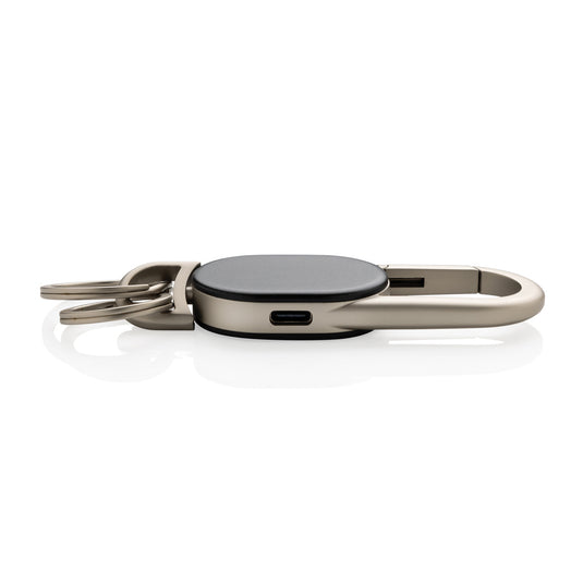 XD Collection keyfinder keychain with USB-C, featuring worldwide location tracking for phones and tablets.