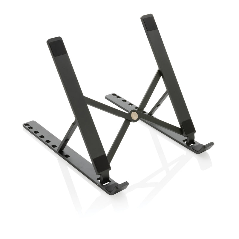 Load image into Gallery viewer, XD Xclusive Terra RCS recycled aluminium universal laptop and tablet stand with adjustable support for phones and tablets.

