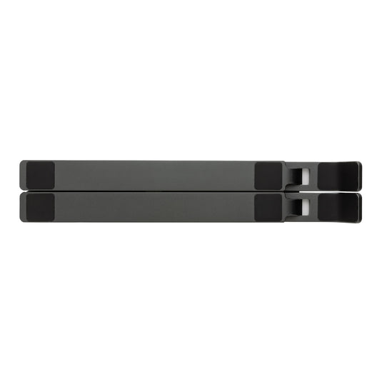 XD Xclusive Terra RCS recycled aluminium universal laptop and tablet stand for phones and tablets, with adjustable support.