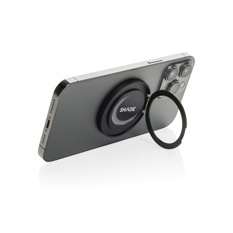 Load image into Gallery viewer, Terra Magnetic RCS rplastic magnetic phone holder with ring - Custom Wood Designs
