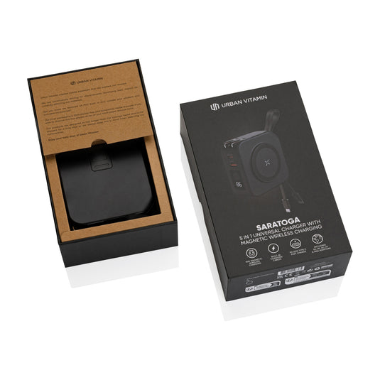 Urban Vitamin Saratoga 5 in 1 universal charger - Custom Wood Designs