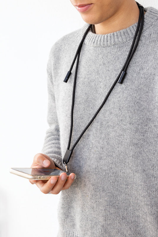 XD Collection LoopAmp RCS RPET adjustable phone cord with 60W cable for fast charging and versatile device connectivity.