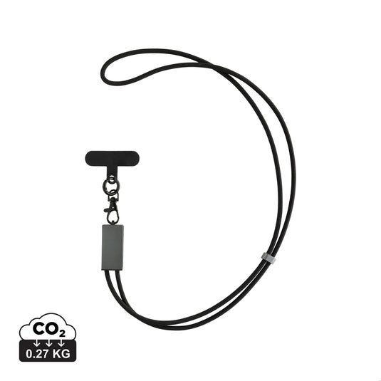 XD Xclusive Terra RCS recycled PET phone and tablet charging cable with dual 60W fast charging for compatible devices.