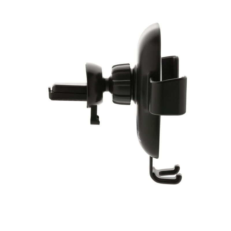 Load image into Gallery viewer, XD Collection RCS recycled plastic 10W wireless charging car holder for phones and tablets, mounted in a vehicle.
