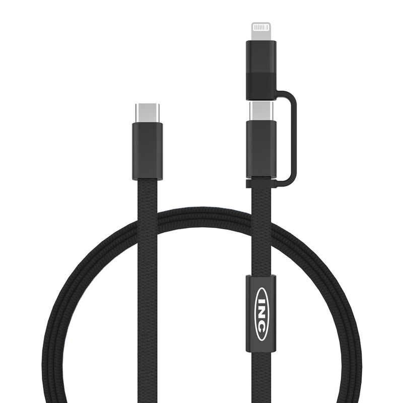 Load image into Gallery viewer, Arc RCS 60W 120 cm 2-in-1 fast charging cable - Custom Wood Designs
