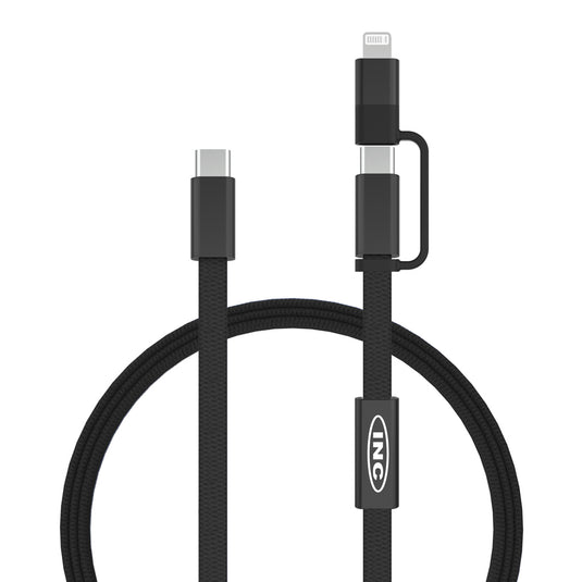 Arc RCS 60W 120 cm 2-in-1 fast charging cable - Custom Wood Designs