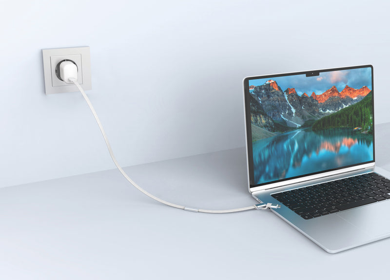 Load image into Gallery viewer, Arc RCS 60W 120 cm 2-in-1 fast charging cable - Custom Wood Designs
