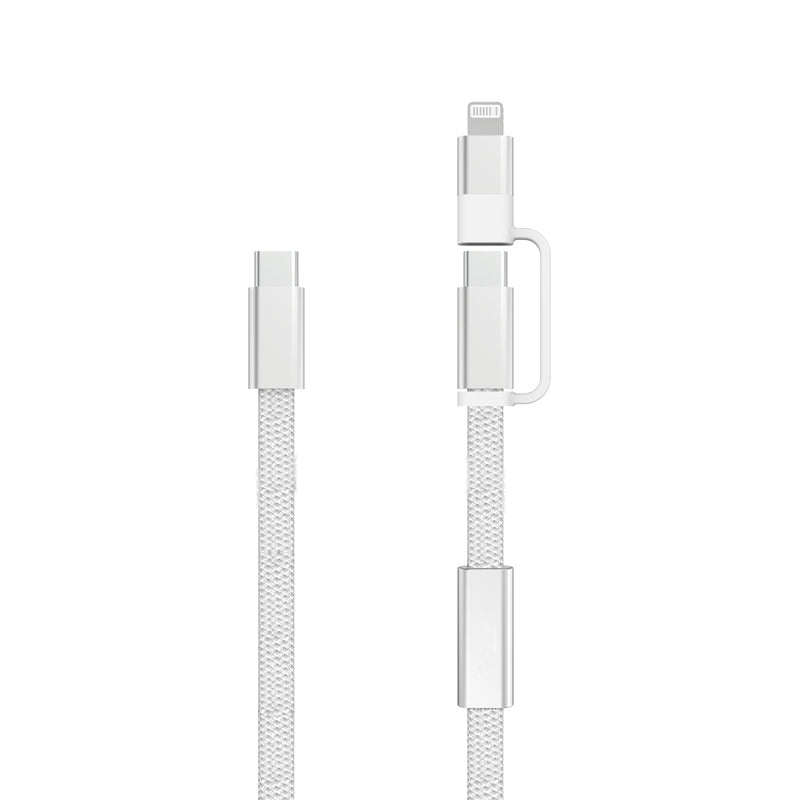 Load image into Gallery viewer, Arc RCS 60W 120 cm 2-in-1 fast charging cable - Custom Wood Designs
