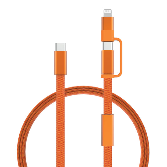Arc RCS 60W 120 cm 2-in-1 fast charging cable - Custom Wood Designs