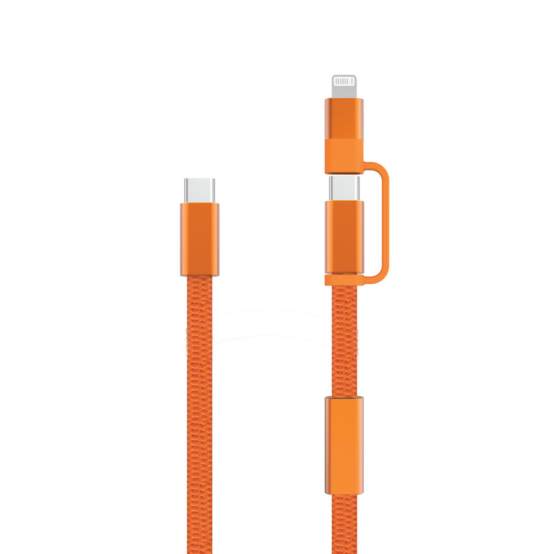 Load image into Gallery viewer, Arc RCS 60W 120 cm 2-in-1 fast charging cable - Custom Wood Designs
