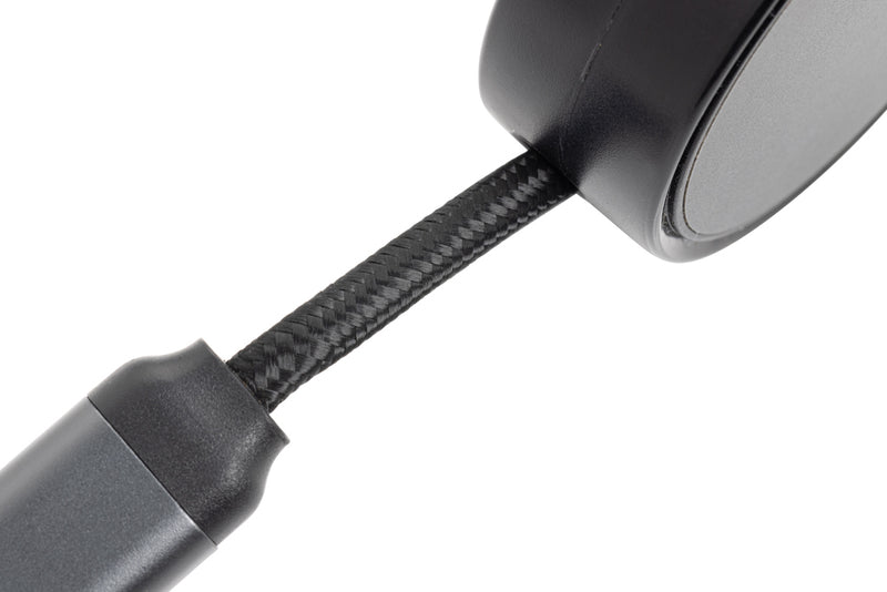 Load image into Gallery viewer, XD Xclusive Terra RCS recycled aluminium 6-in-1 45W retractable cable for phone and tablet accessories, featuring multiple connectors.

