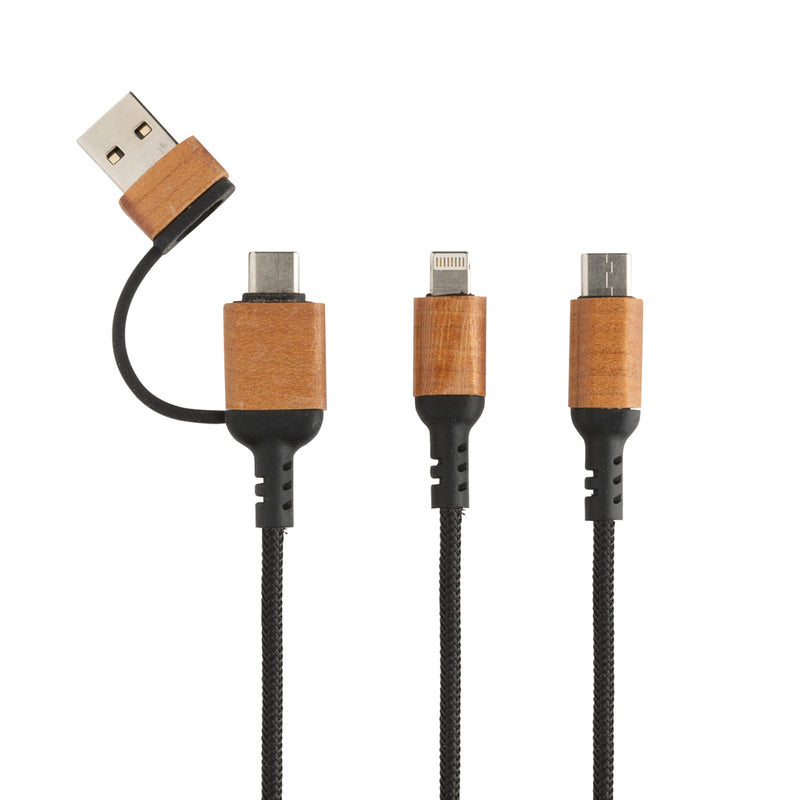 Load image into Gallery viewer, Ohio RCS certified recycled plastic 6-in-1 cable - Custom Wood Designs
