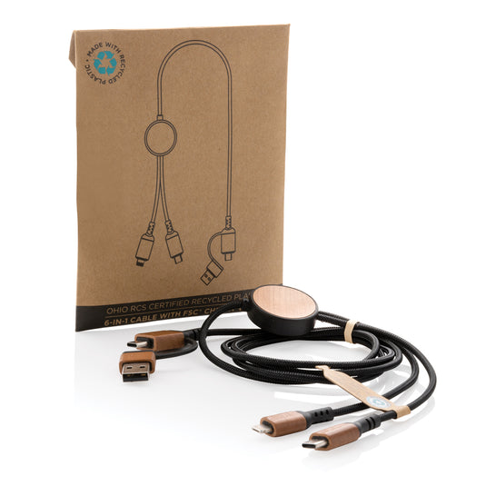 Ohio RCS certified recycled plastic 6-in-1 cable - Custom Wood Designs