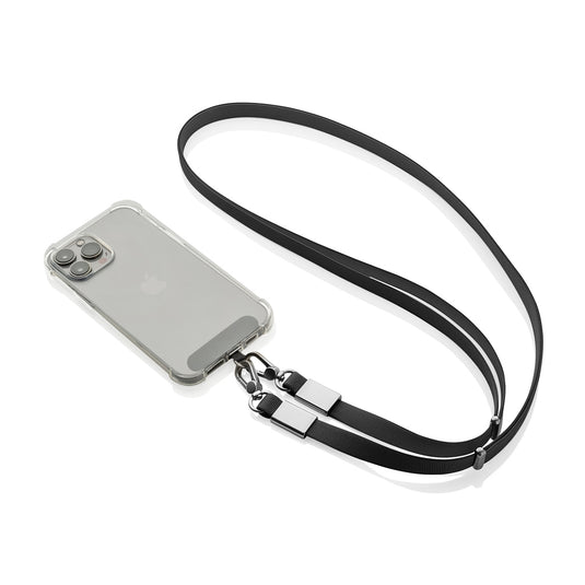 Nivo RCS recycled PET Crossbody lanyard-Phone & Tablet accessories