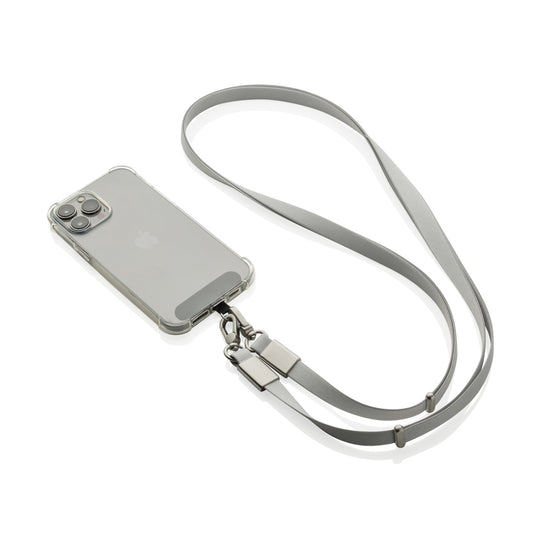 Nivo RCS recycled PET Crossbody lanyard-Phone & Tablet accessories