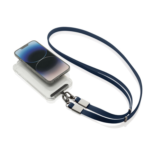 Nivo RCS recycled PET Crossbody lanyard-Phone & Tablet accessories