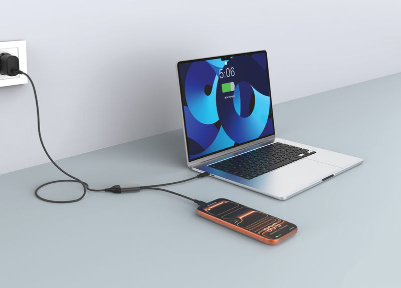 Load image into Gallery viewer, Terra 100W RCS Dual USB C output cable - Custom Wood Designs
