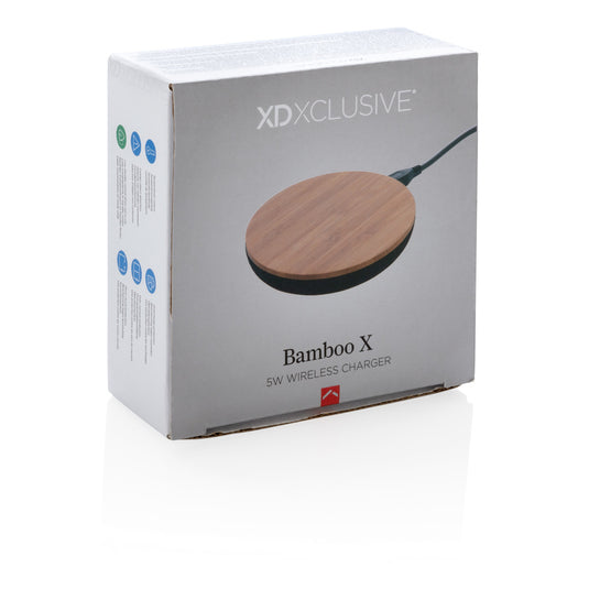 Bamboo X 5W wireless charger - Custom Wood Designs