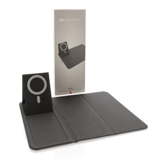 Artic Magnetic 10W wireless charging phonestand - Custom Wood Designs