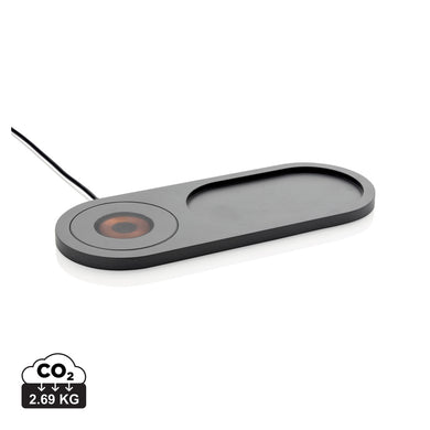 Encore 10W wireless charging valet tray - Custom Wood Designs