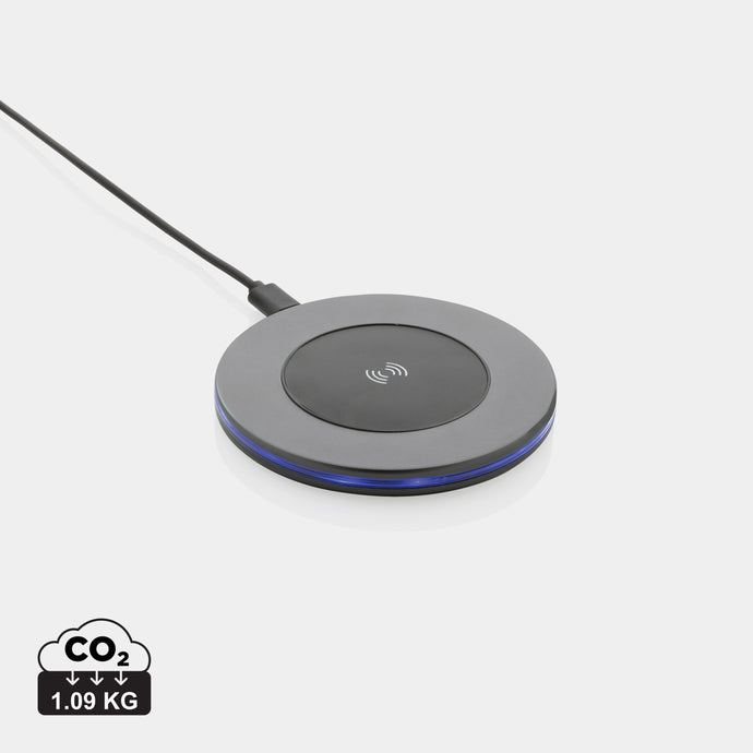 Terra RCS recycled aluminium 10W wireless charger - Custom Wood Designs