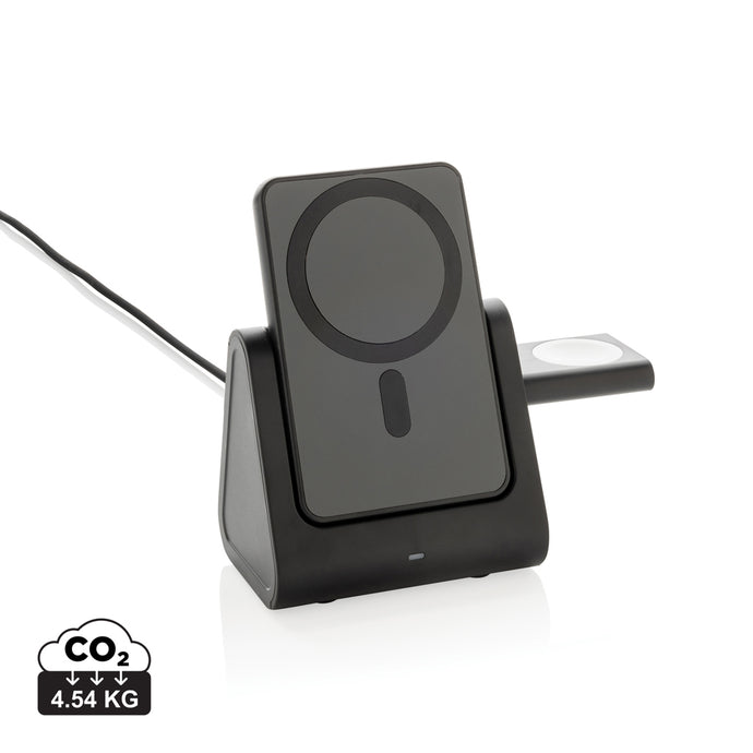 Powerbase RCS recycled plastic 3 in 1 charger with powerbank - Custom Wood Designs