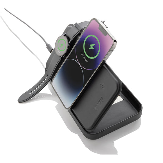 Swiss Peak RCS recycled travel case with 3 in 1 charger - Custom Wood Designs