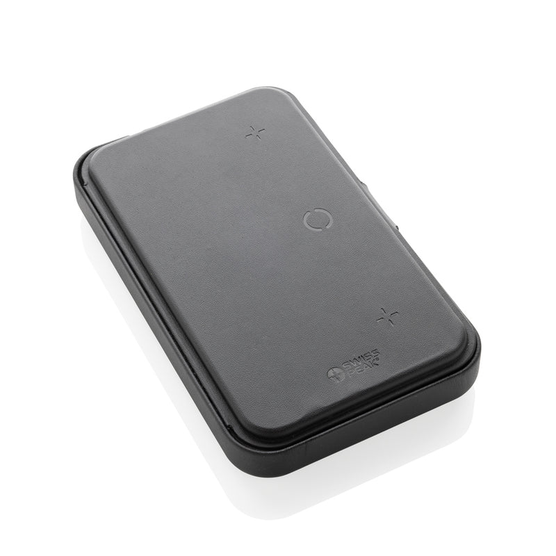 Load image into Gallery viewer, Swiss Peak RCS recycled travel case with 3 in 1 charger - Custom Wood Designs
