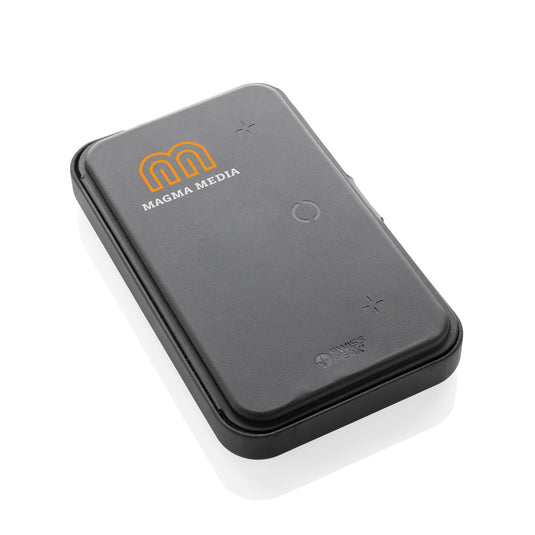 Swiss Peak RCS recycled travel case with 3 in 1 charger - Custom Wood Designs