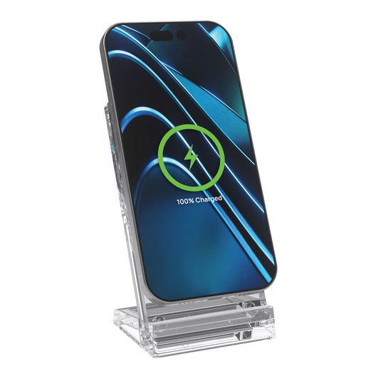 Magcharge 15W magnetic wireless charging stand - Custom Wood Designs