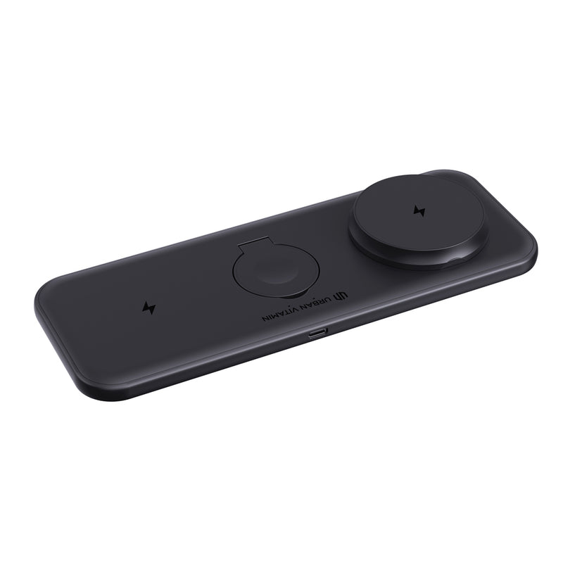 Load image into Gallery viewer, Urban Vitamin Torrance RCS 3 in 1 magnetic 15W charger - Custom Wood Designs
