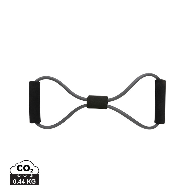 Load image into Gallery viewer, XD Collection Fitness 8-shape exercise resistance band in pouch for strength training and healthy living workouts.
