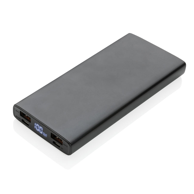 Load image into Gallery viewer, XD Collection Aluminium 18W 10,000mAh PD powerbank for phones and tablets, sleek portable charging accessory.
