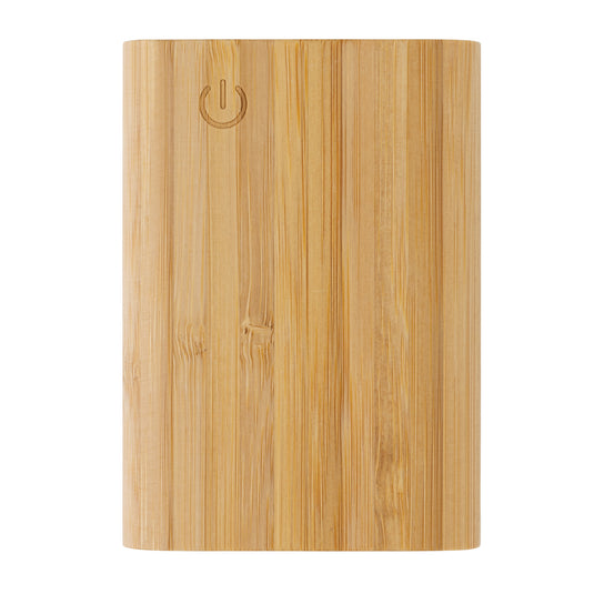 Bamboo 5.000 mAh powerbank - Custom Wood Designs