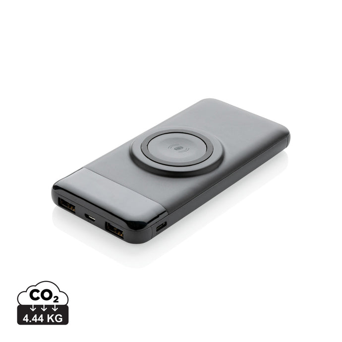 10.000 mah wireless powerbank with watch charger - Custom Wood Designs