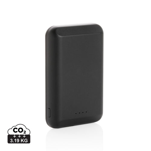 Magnetic 5.000 mAh 5W wireless powerbank - Custom Wood Designs