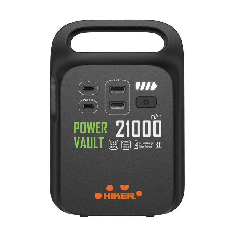 Load image into Gallery viewer, Power Vault RCS rplastic 21000 mAh portable power station - Custom Wood Designs

