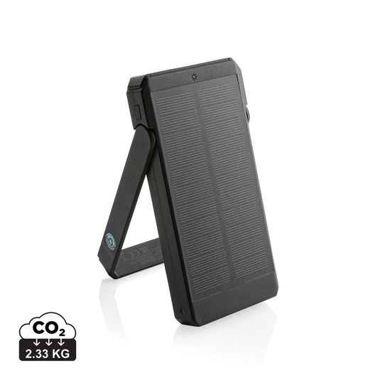 Skywave RCS recycled plastic solar powerbank by XD Xclusive with 10,000mAh capacity, portable phone and tablet charging accessory.