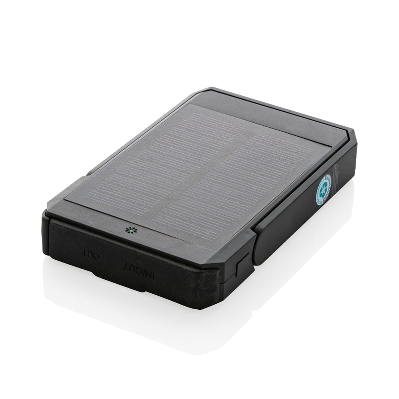 Load image into Gallery viewer, Skywave RCS rplastic solar powerbank 5000 mAh 10W wireless - Custom Wood Designs
