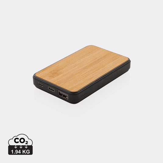RCS recycled plastic 5.000 mAh Powerbank - Custom Wood Designs