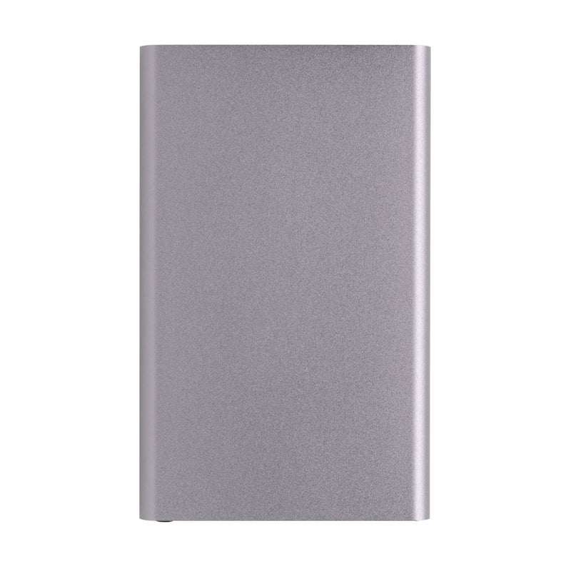 Load image into Gallery viewer, XD Collection RCS recycled plastic and aluminum 4000mAh powerbank with Type-C port for phones and tablets on a white background.
