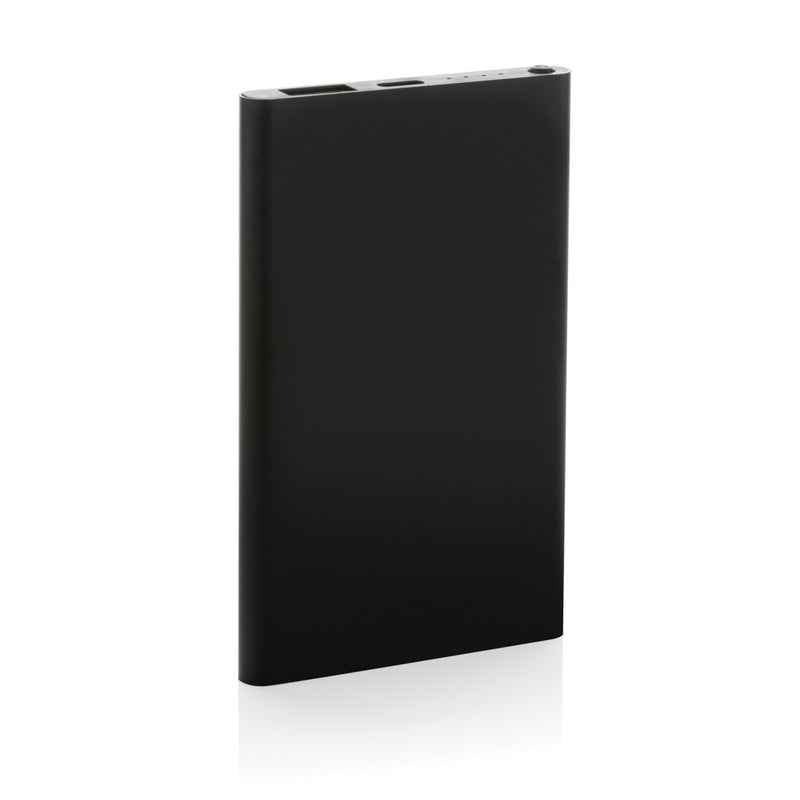 Load image into Gallery viewer, XD Collection recycled plastic and aluminum 4000mAh powerbank with Type-C port for phones and tablets.

