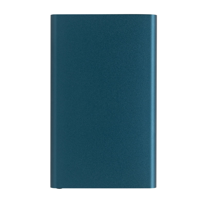 Load image into Gallery viewer, XD Collection RCS recycled plastic and aluminum 4000mAh powerbank with Type C port for phones and tablets.
