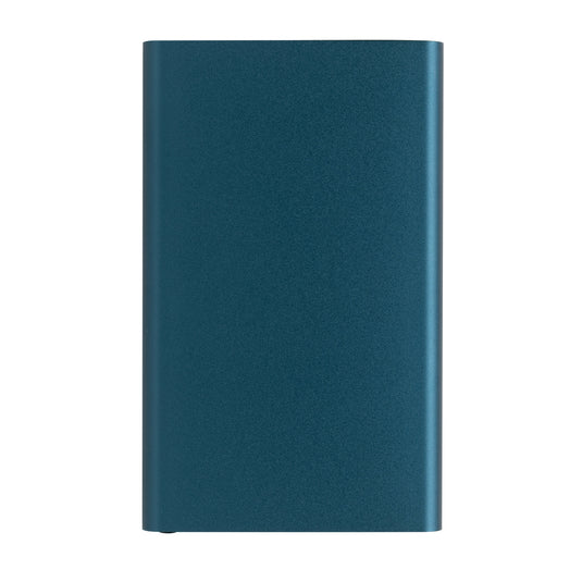 XD Collection RCS recycled plastic and aluminum 4000mAh powerbank with Type C port for phones and tablets.