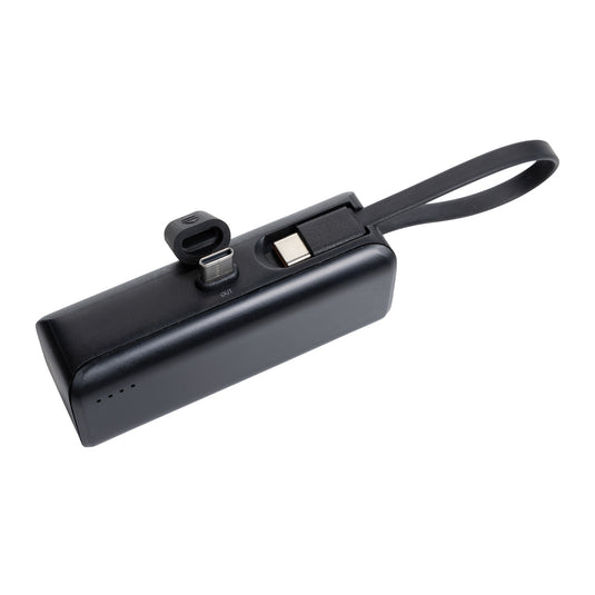XD Collection Powerlink RCS plastic 3000mAh powerbank with USB-C connector for phones and tablets, compact and portable.