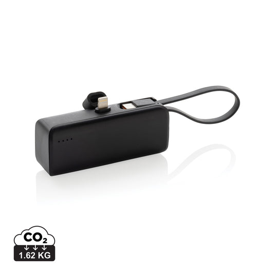 Powerlink RCS rplastic 3000 mAh powerbank iOS connector - Custom Wood Designs